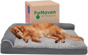 FURHAVEN Pet Dog Bed