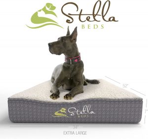 Stella Memory Foam Orthopedic Dog Bed